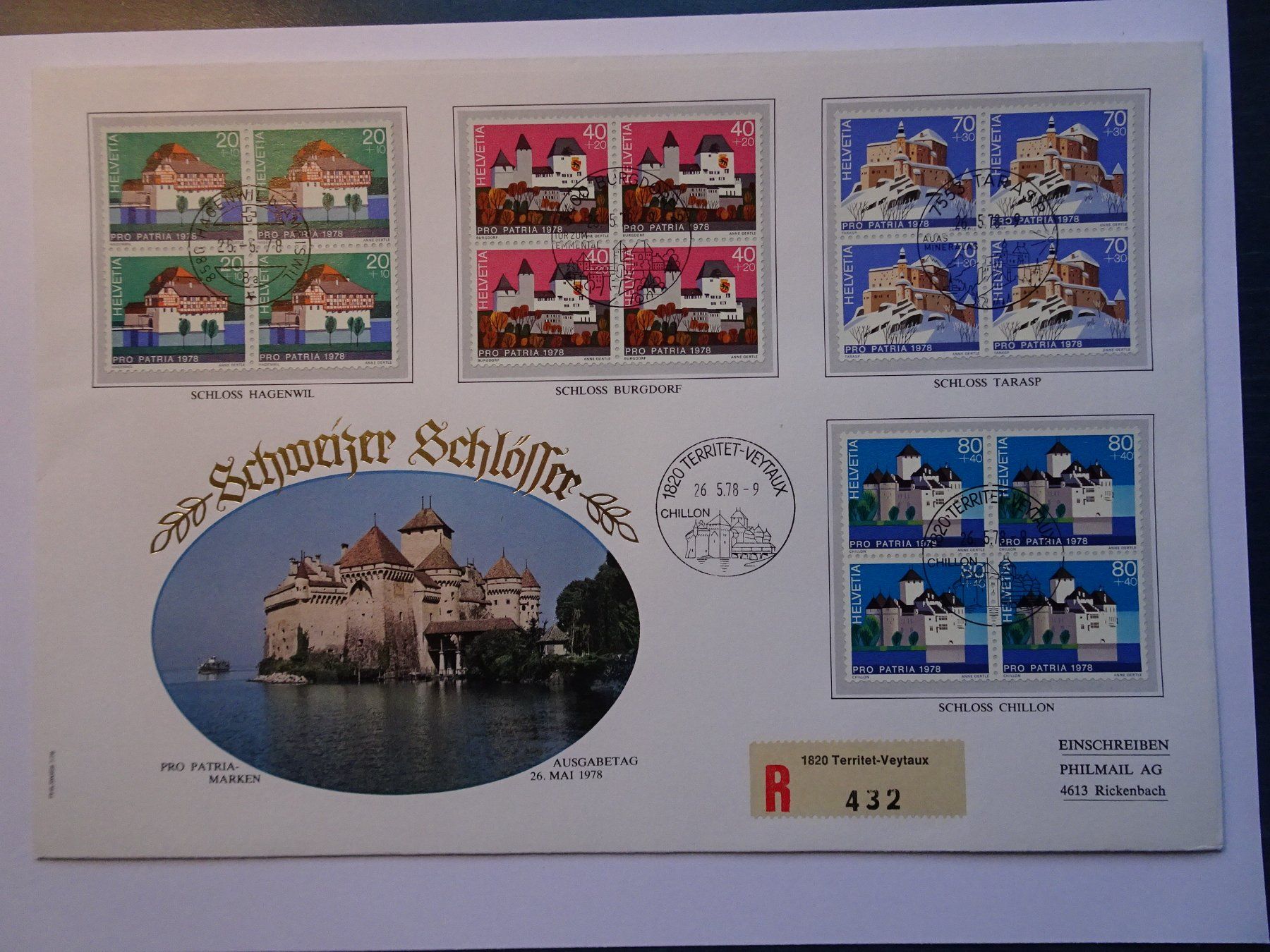 Tous les timbres: Grossbrief 1978 – Neuf (Voir description) à Aadorf par Chnorli-Furz