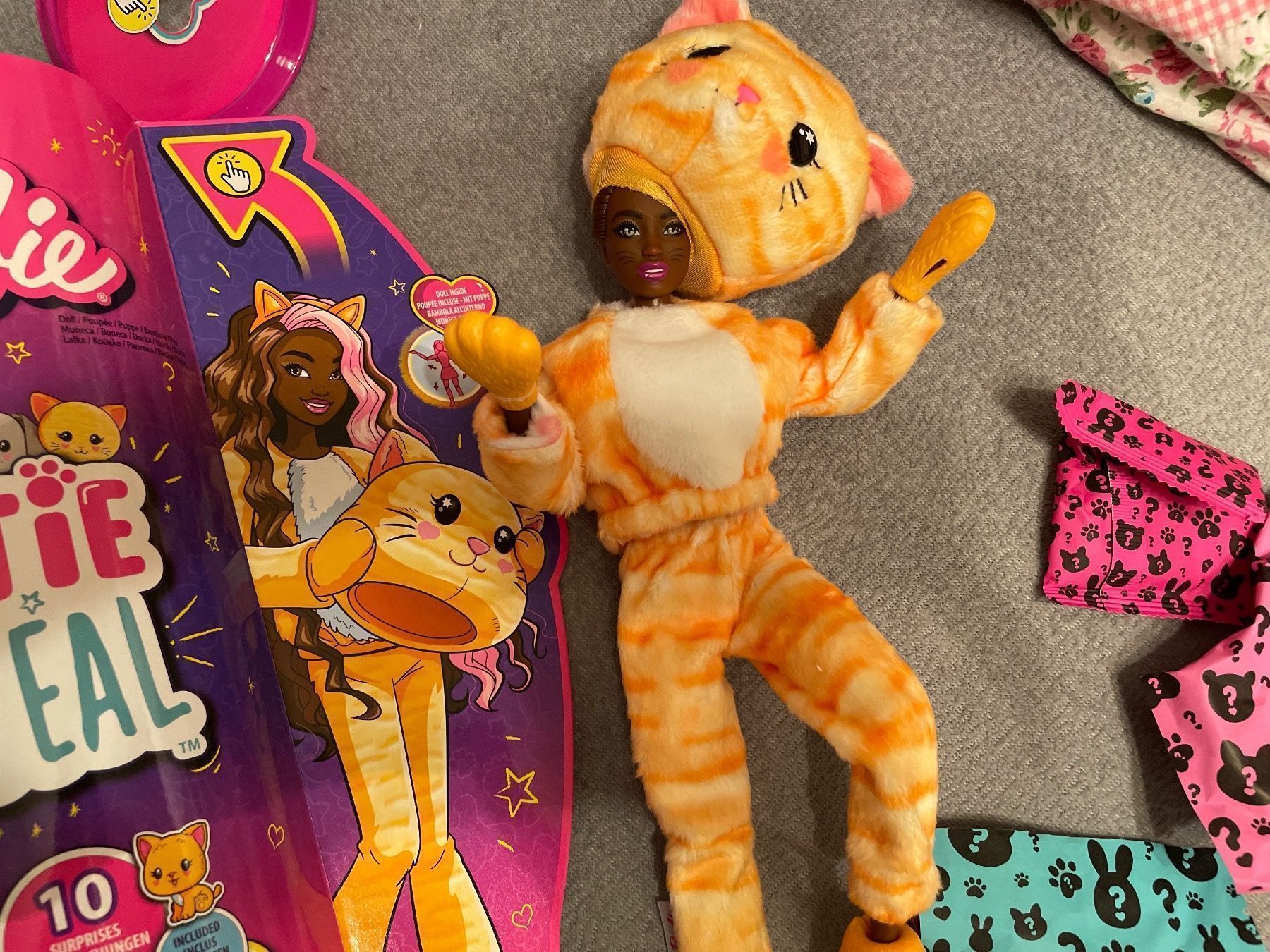 Bambole: Barbie Puppe Katzenkostüm – Nuovo e nell'imballaggio originale da Zürich venduto da venusandmars 1