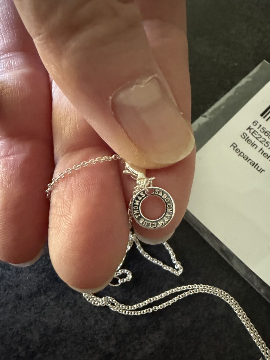 Catenine: Thomas Sabo Kette 925 Silber mit Buchstaben R – Usato da Therwil venduto da as_good_as_new 4