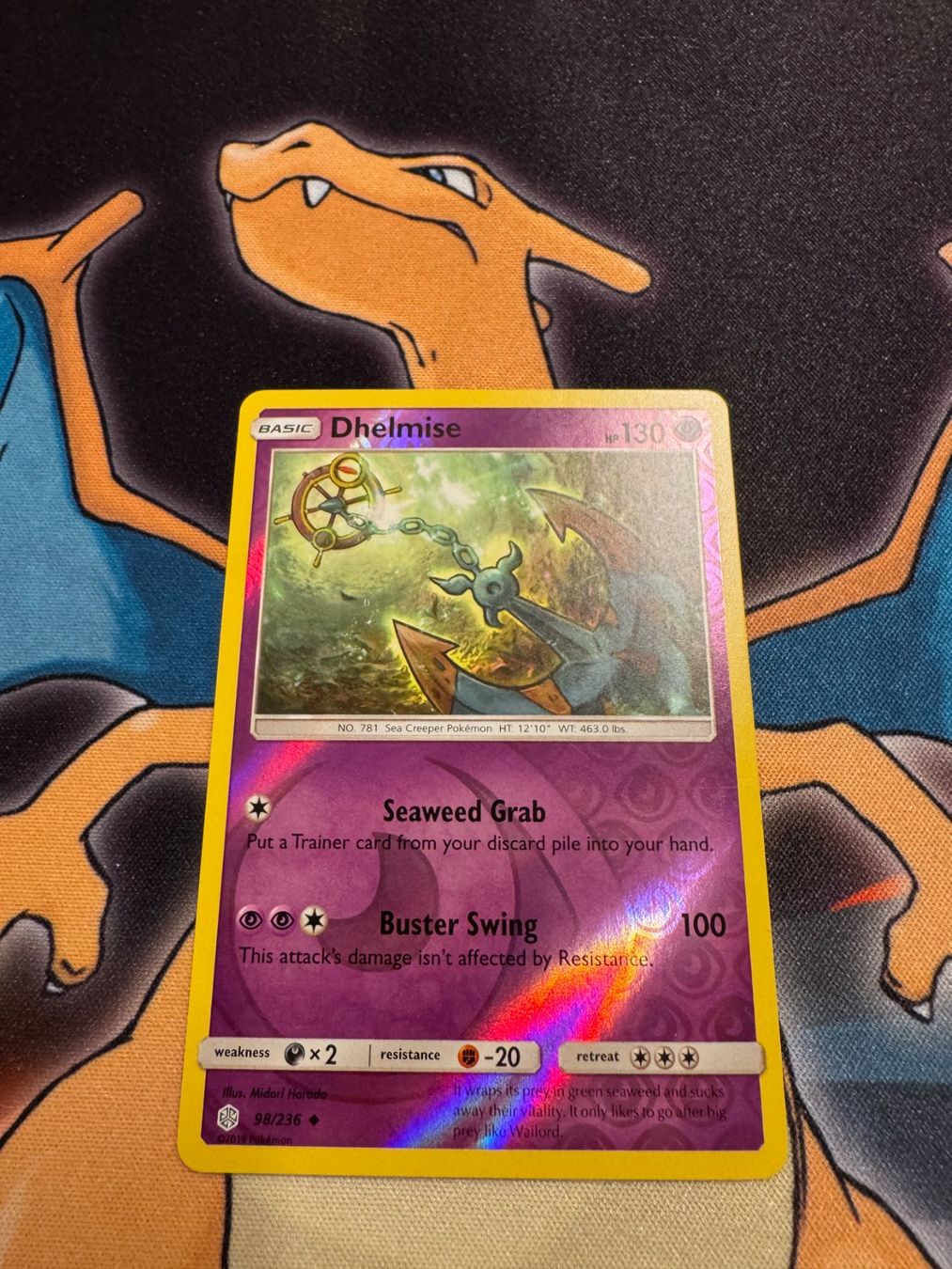 Pokémon Cartes à collectionner: Dhelmise (CEC 98) - Reverse Holo - Cosmic Eclipse – Neuf (Voir description) à Bülach par Pfrenzel
