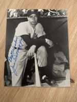 Original Autogramm Joe DiMaggio Baseball USA