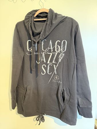 Soccx Damen Hoodie, Grösse 38, Grau, Top Zustand!