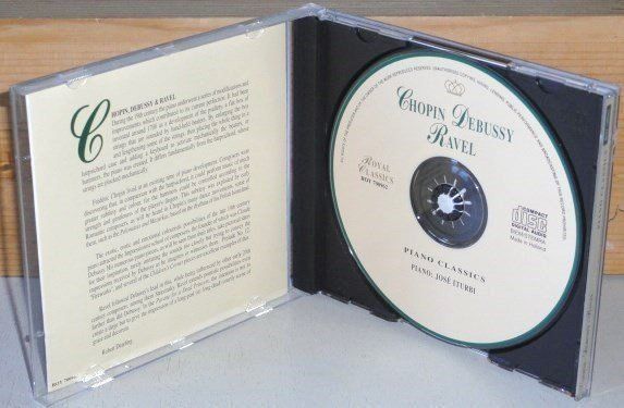 CD: José Iturbi - Frederic Chopin, Claude Debussy, – Usato da Unterbäch venduto da niquz 2