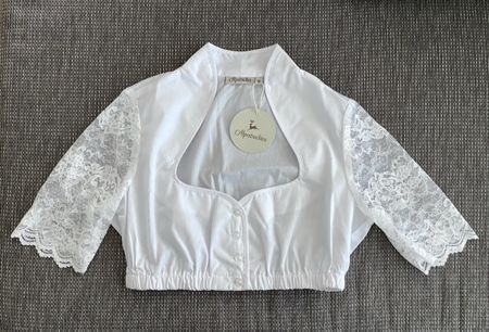 Neue Oktoberfest Dirndl Bluse von Alpentrachten Gr.36