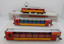 N  "BVB"  Motrice  De 4/4 + 2 voitures Panoramiques