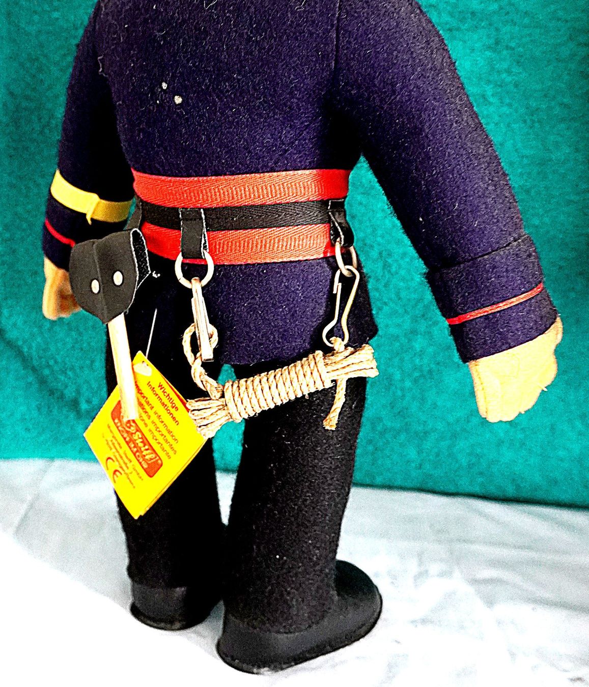 Steiff Giocattoli: Feuerwehr Mann Steiff alt – Usato da Baar venduto da 2cvbaar 4