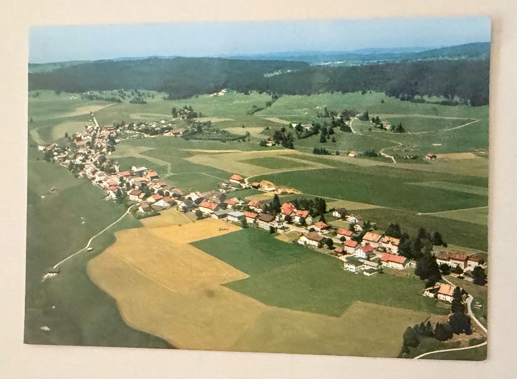 Cartoline postali: L'AUBERSON - (Sainte-Croix) - Ansichtskarte – Usato da Tegerfelden venduto da siebenmacky