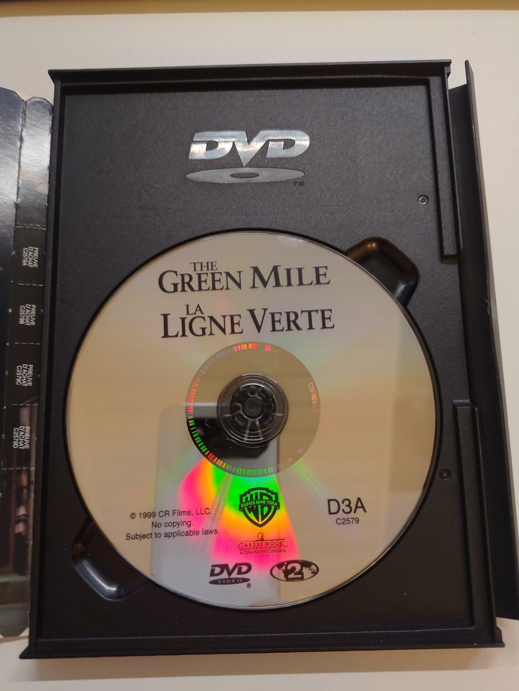 Alle DVDs: La Ligne Verte (FR / EN) – Gebraucht aus Liestal von Kratzilla 1