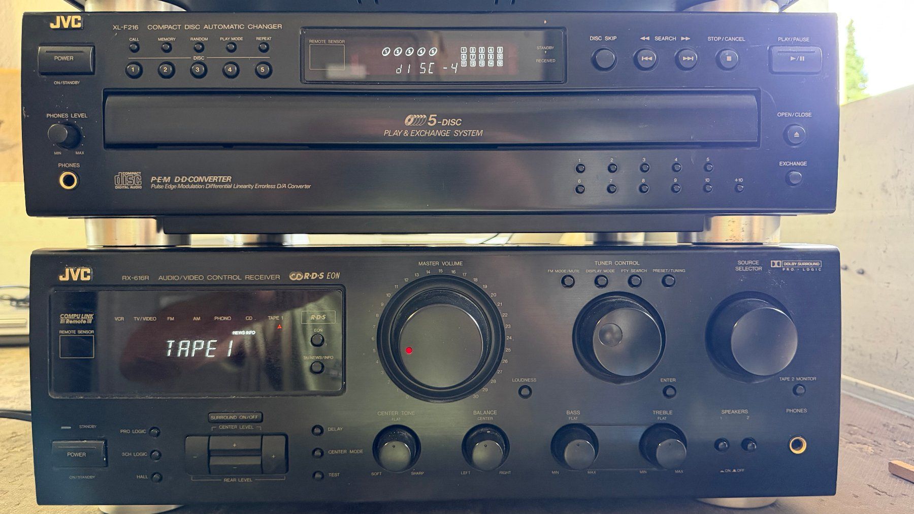 JVC Verstärker: Musikanlage JVC – Gebraucht aus Bad Ragaz von Freiflug 2