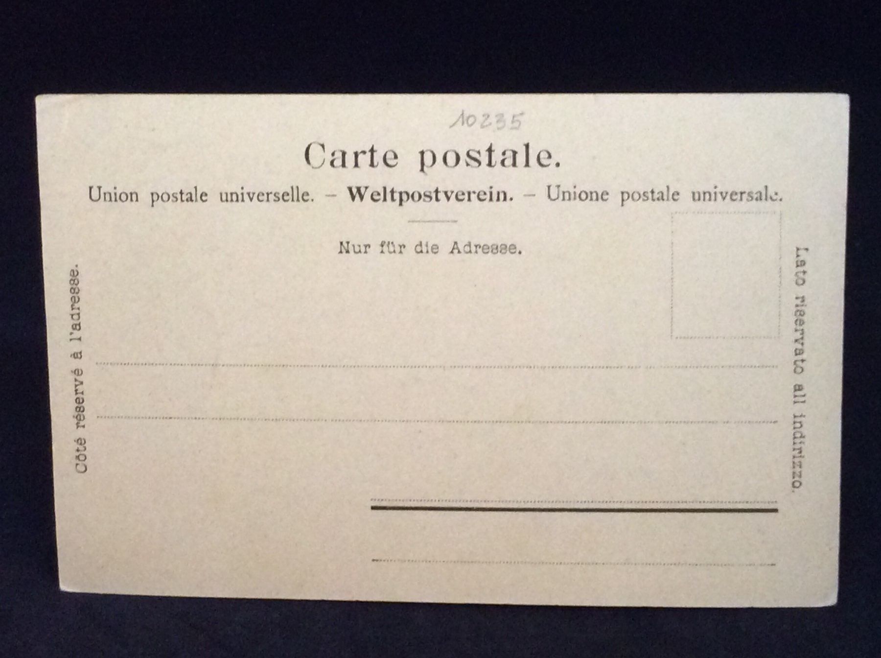 Cartoline postali: Giessbachfälle – Usato da Widnau venduto da Brusi9 1