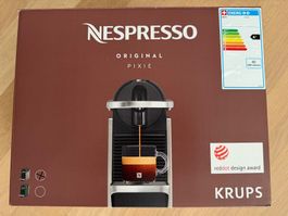 Nespresso KRUPS Pixi Redesign, Titan, Neu & OVP