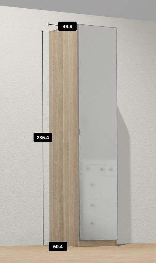 Ikea Schränke: IKEA PAX Schrankelement mit Spiegel – Gebraucht aus Neudorf von mg944s2