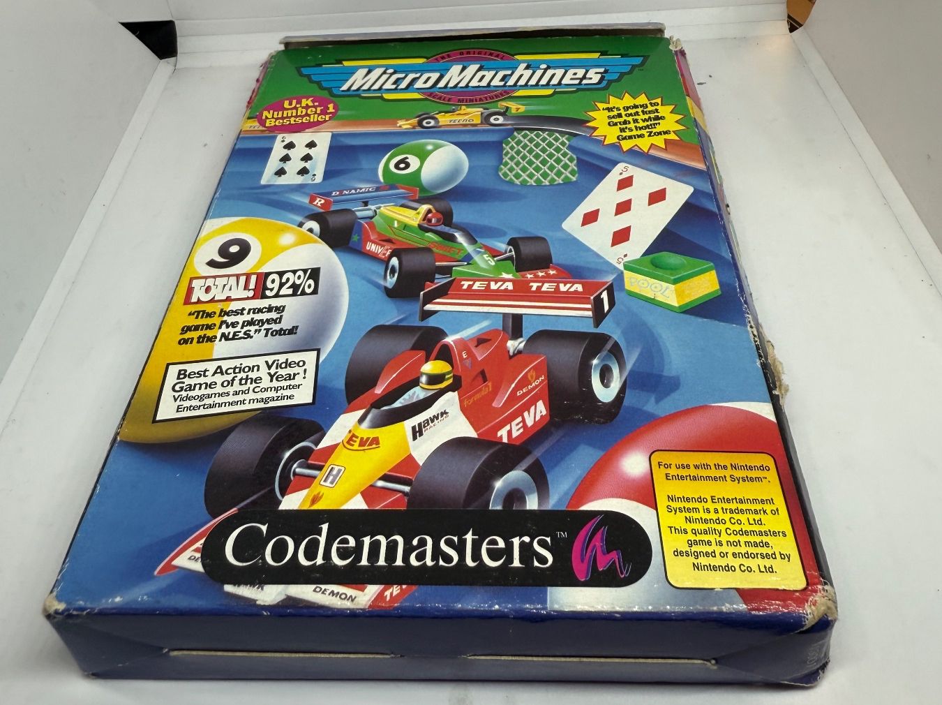 Nintendo Giochi: Micro Machines NES OVP Nintendo – Usato da Dietlikon venduto da NESFEVER
