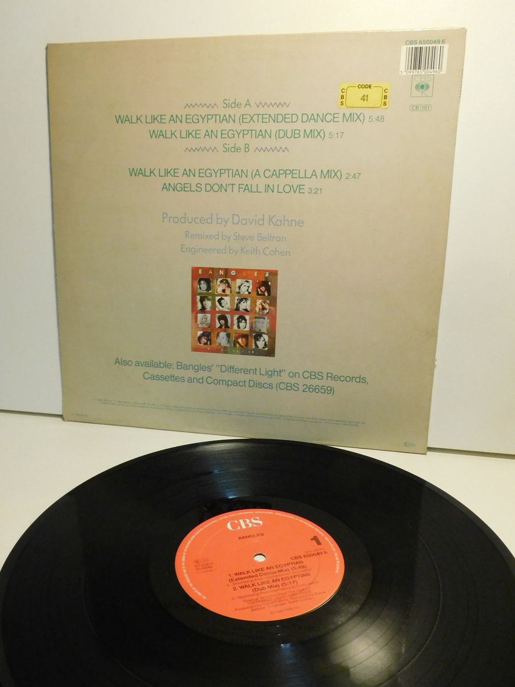 Dischi in vinile: LP Schallplatte Bangles Walk like a Egyptian - Schallplatte – Usato da Sursee venduto da 76 3