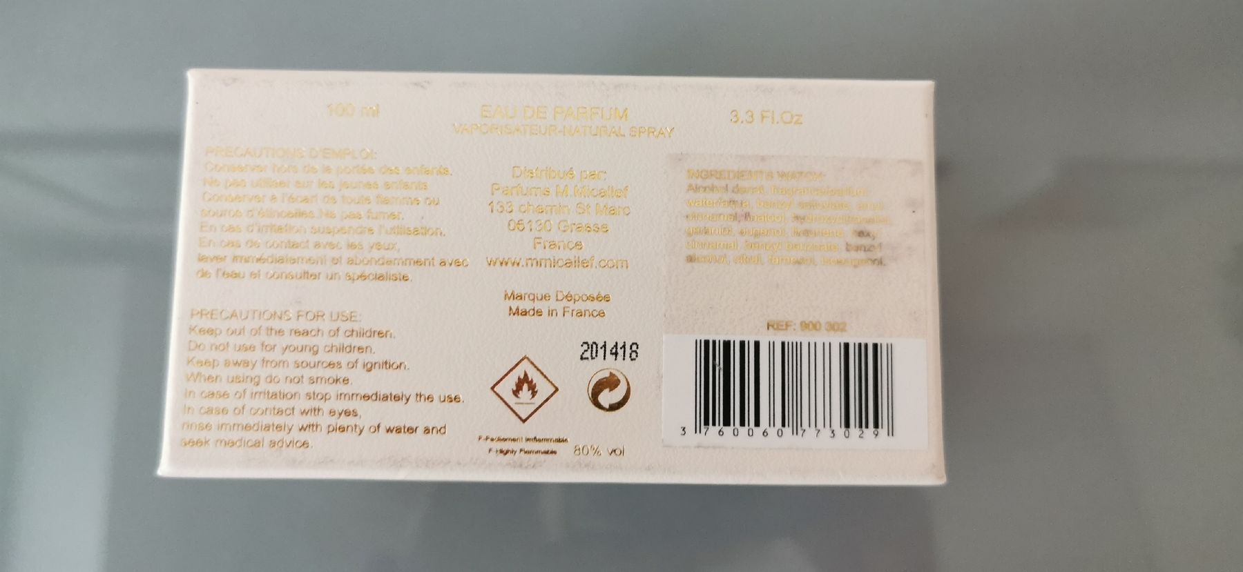 Profumi & Eau de Toilette: M.Micallef Watch - Eau de Parfum 100ml - 80% – Usato da Aïre venduto da charelgva 3