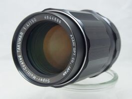Super Scharfes Super Multi Coated Takumar 150mm f4 M42 #h1
