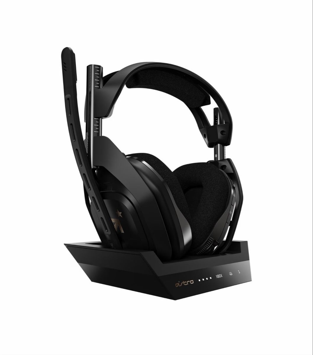 Astro Gaming Cuffie: Astro A50 Wireless + BaseStation Gaming Headset schwarz – Nuovo e nell'imballaggio originale da Sattel venduto da yas_cj5q