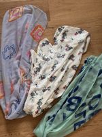 3 dünne Schals / Tücher