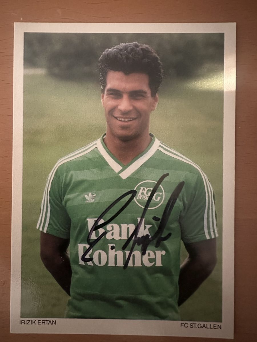 Autographes: Irizik Ertan FcSG – D'occasion à Wettingen par Phibras
