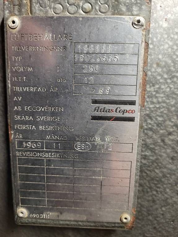 Compressori: Drucklufttank 250L – Usato da Giswil venduto da Hans83 1