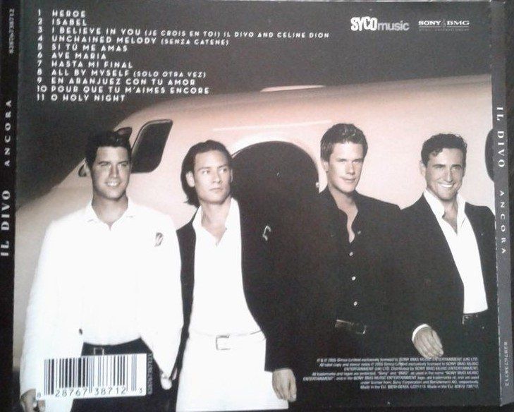 CD: il Divo - Ancora – Usato da Wettingen venduto da Licht08 1