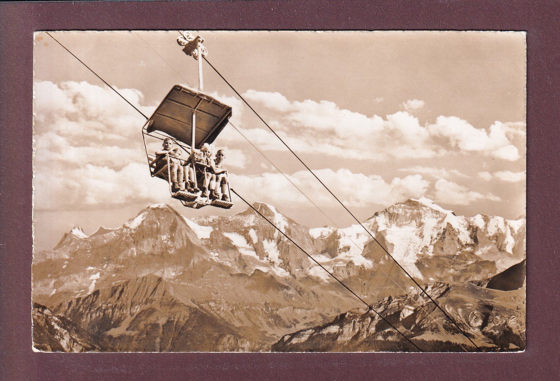 Cartes postales: Sportbahn BEATENBERG-NIEDERHORN – D'occasion à Pully par nicecards