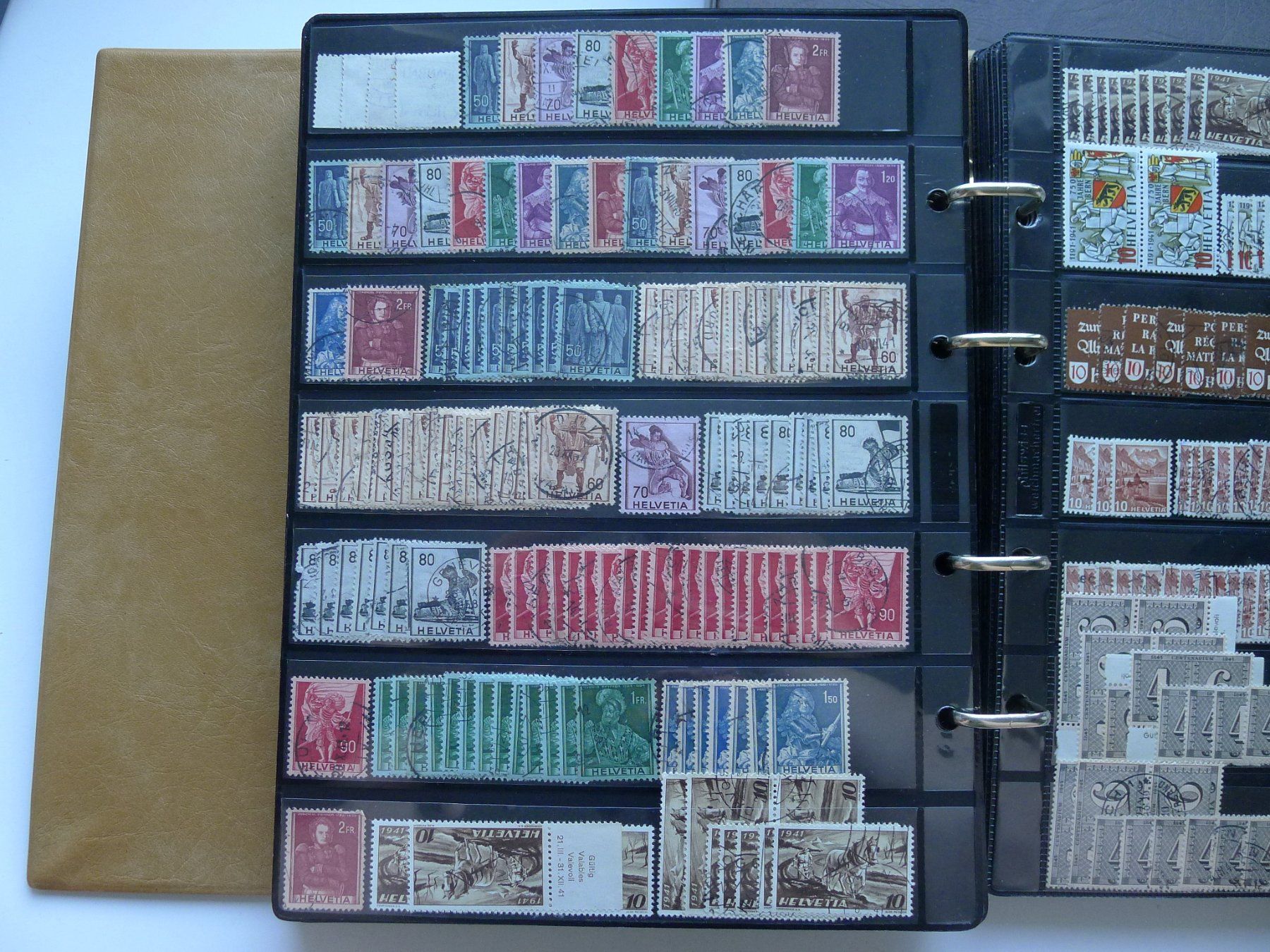 Tutti i francobolli: Lageralbum mit schweizer Briefmarken 61 Bildern – Usato da Dagmersellen venduto da q1w2e3r4 7