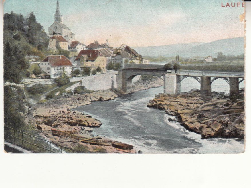 Cartoline postali: Laufenburg 1905 mit Stabstempel Laufenburg – Usato da Bürglen TG venduto da StampGraf