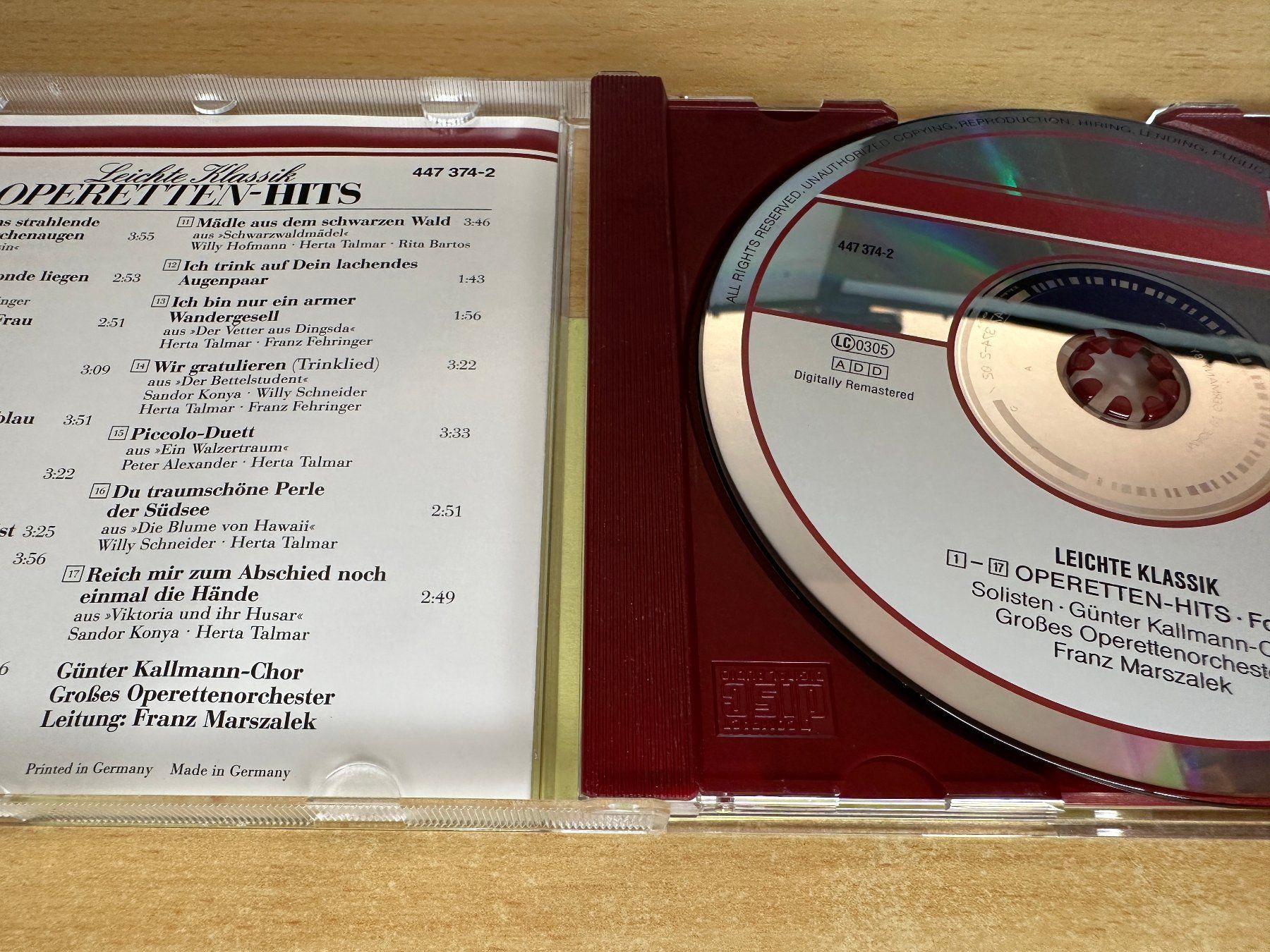 CD: Various – Operetten-Hits II – Usato da Rikon im Tösstal venduto da Alpenmutz 2