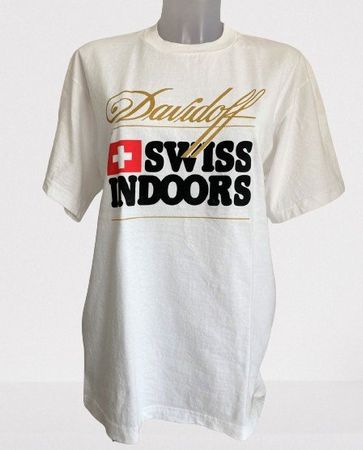 Für Nostalgiker, Davidoff Swiss Indoors Staff T-Shirt - Y2K