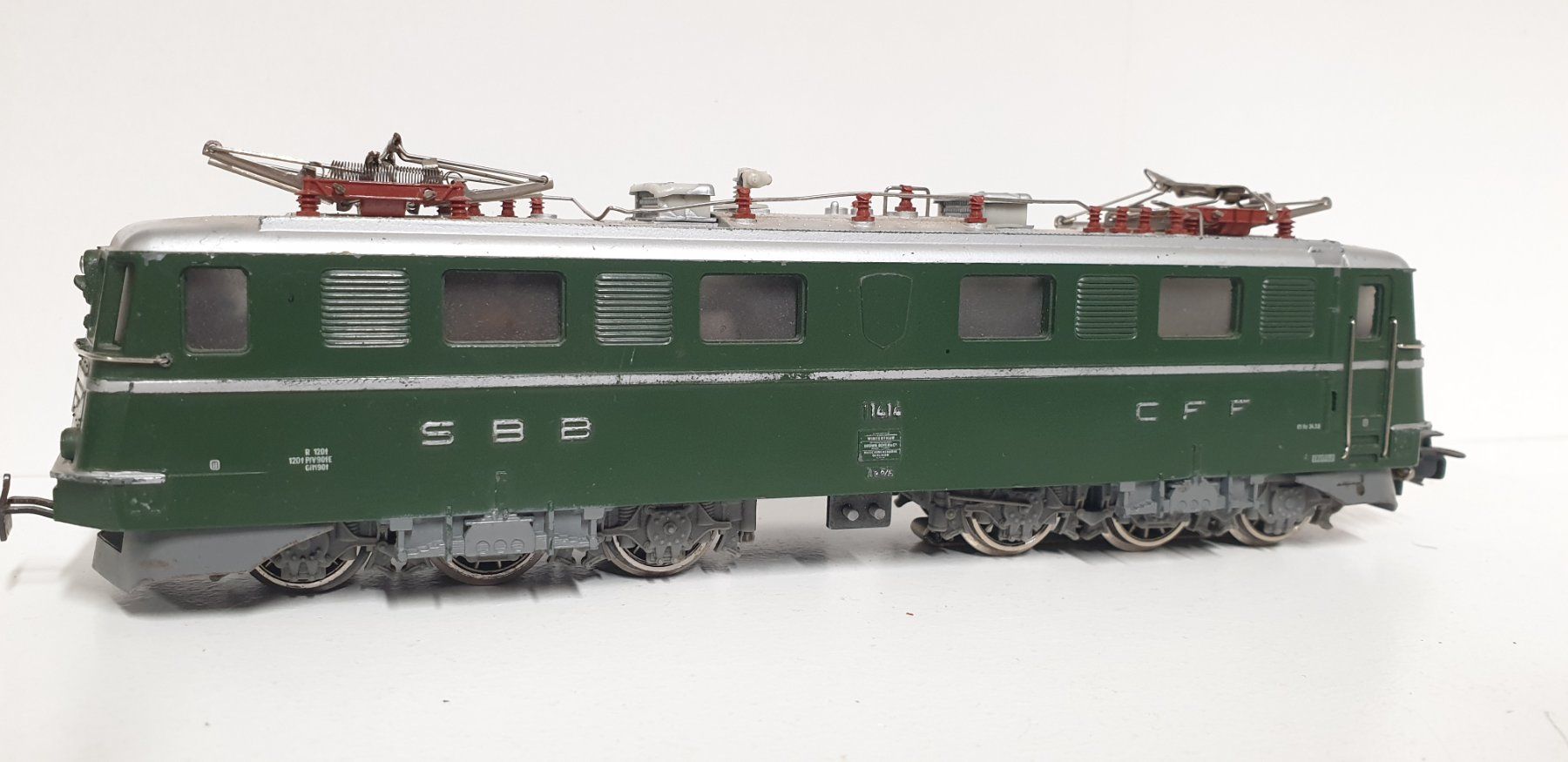 Märklin Modellini di ferrovie: Märklin SBB Ae6/6  H0/AC – Usato da Geroldswil venduto da TopTrain54