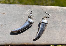 Statement Ohrhänger, Metall, Modeschmuck