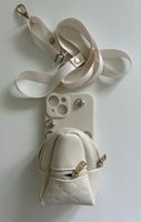 iPhone Hülle mit Täschli, beige, NEU! Sommer Trend! (5