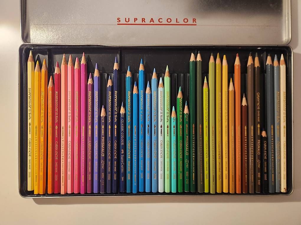 Caran D'Ache Penna & Evidenziatori: Caran d'Ache Supracolor Soft 40 – Usato da Jona venduto da raphae1 1