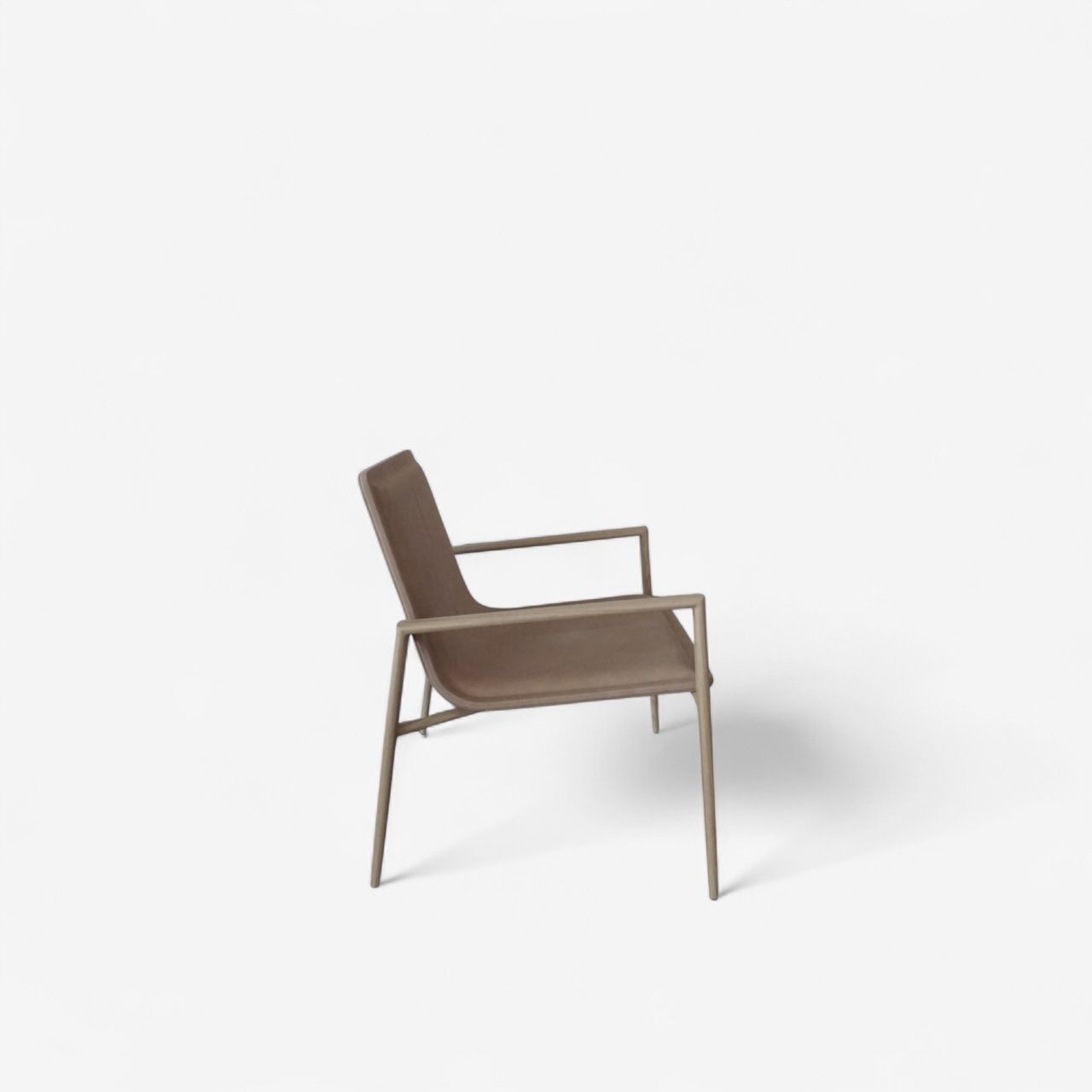 Poltrone: BRASILIANISCHER LEDER-LOUNGE-SESSEL – Usato da Tägerwilen venduto da jwolfstudio 1