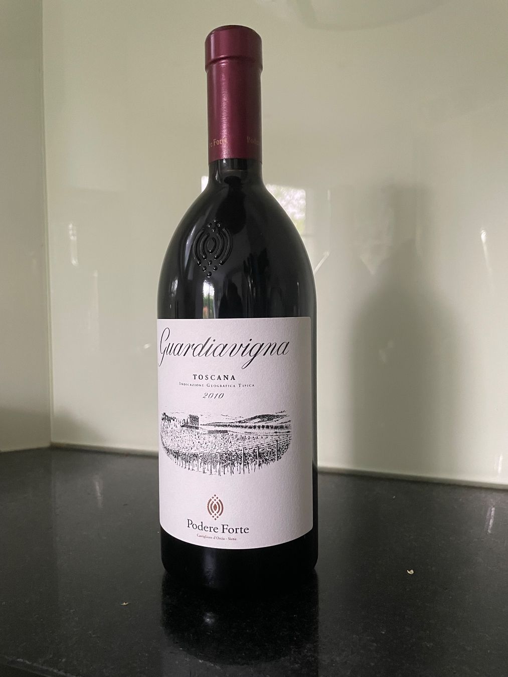 Wein: Podere Forte, Guardiavigna, 2010 – Neu (gemäss Beschreibung) aus Bern von Ndman
