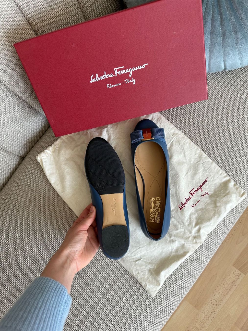 Salvatore Ferragamo Damenschuhe: Salvatore Ferragamo Vara Ballerinas – Neu (gemäss Beschreibung) aus Schaffhausen von LisaU 6