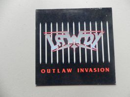 LP Deutschland Heavy Metal Band Landy 1990 Outlaw Invasion