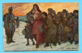 Bfk Nr. 12 - Helvetia mit Notleidenden, gest. Wolfertswil