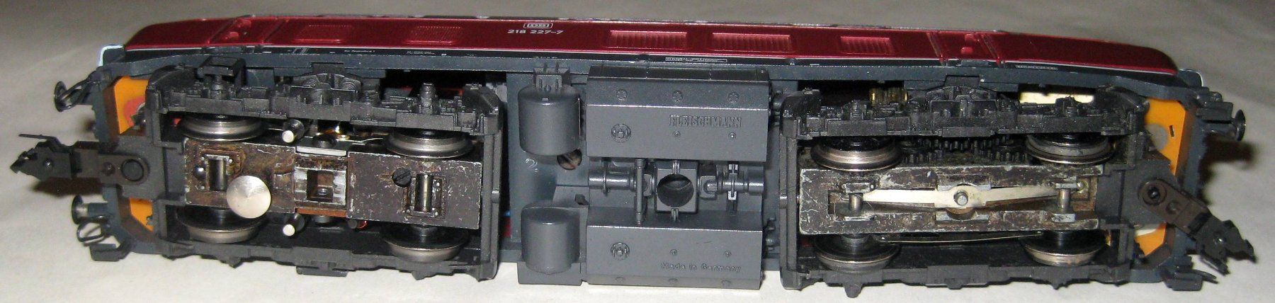 Fleischmann Modellini di ferrovie: Fleischmann 4938 BR 218 227-7, DB, DC, Epoche IV – Nuovo (secondo la descrizione) da Yverdon les Bains venduto da f751m 1
