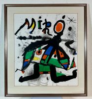 Joan Miró – Das Schmetterlingsmädchen (1971), Farblithografi