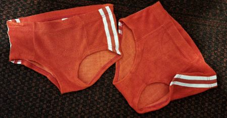 2x XS vintage  ungetragene Sport Pantis- Frotte-Baumwolle-🥰