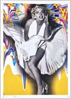 Death NYC Ltd  Pop Art Druck "  Monroe in movie 7 Year Itch