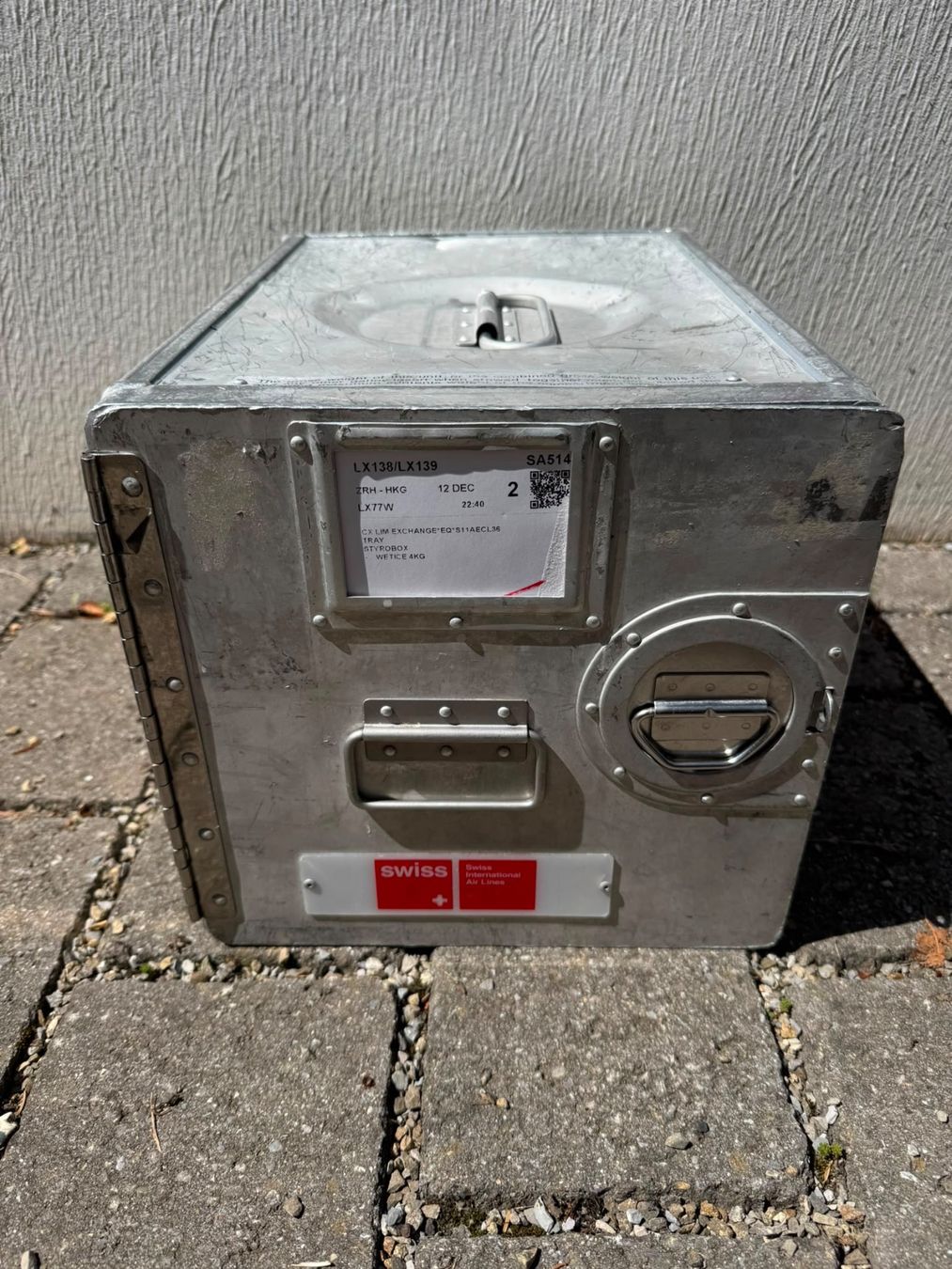 Contenitori edile: Swiss - Airline Galley Container – Usato da Ostermundigen venduto da airline-trolley