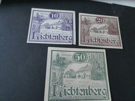 Oesterreich, Lichtenberg - Notgeldscheine