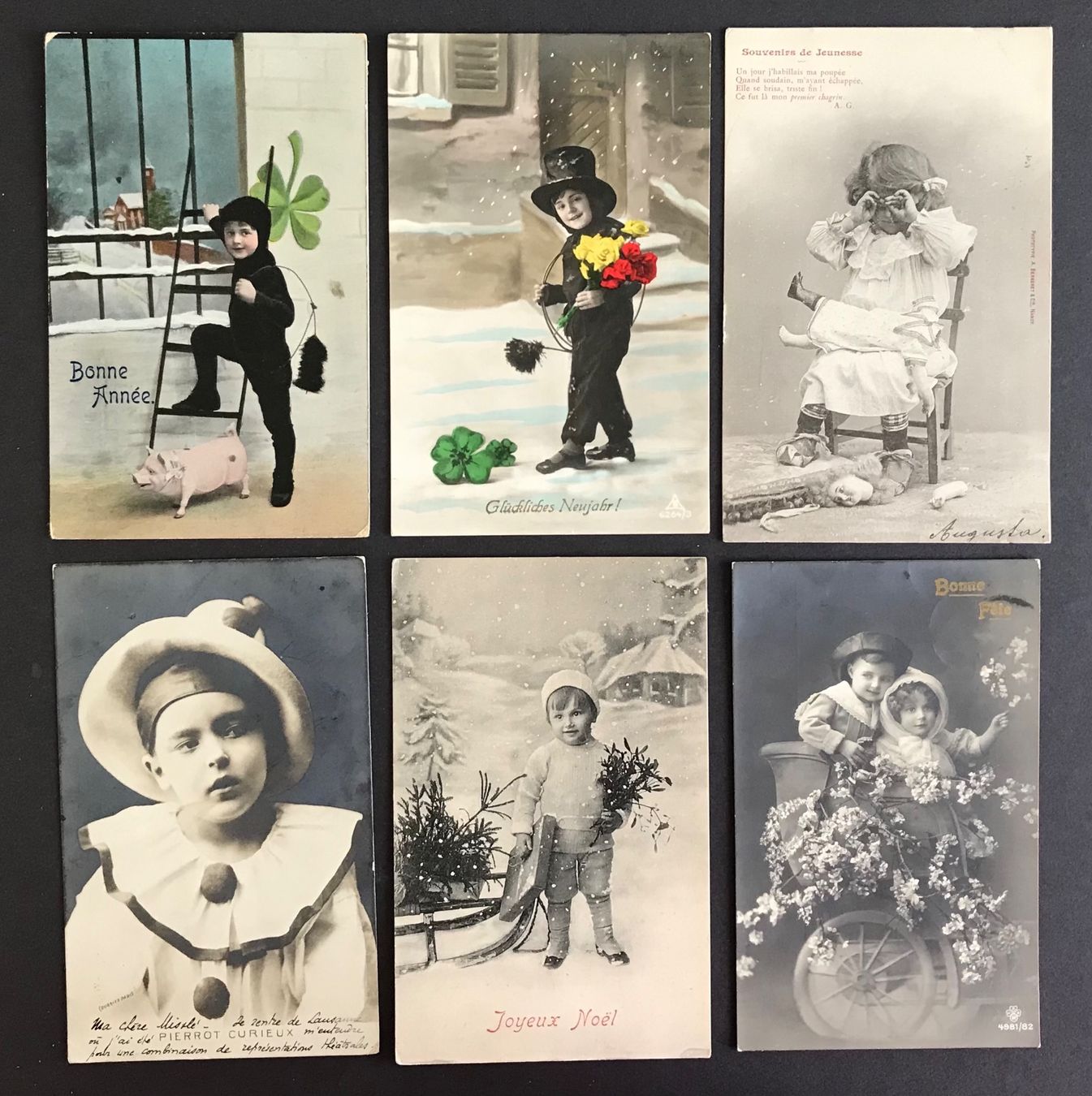 Ansichtskarten: 6 cartes postales anciennes – Gebraucht aus Penthaz von Petrus45