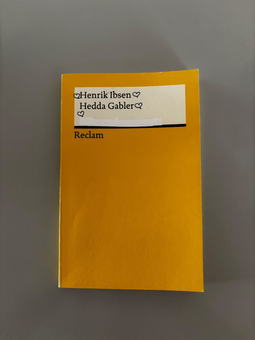 Bücher: Hedda Gabler – Gebraucht aus Basel von cla_z7cp