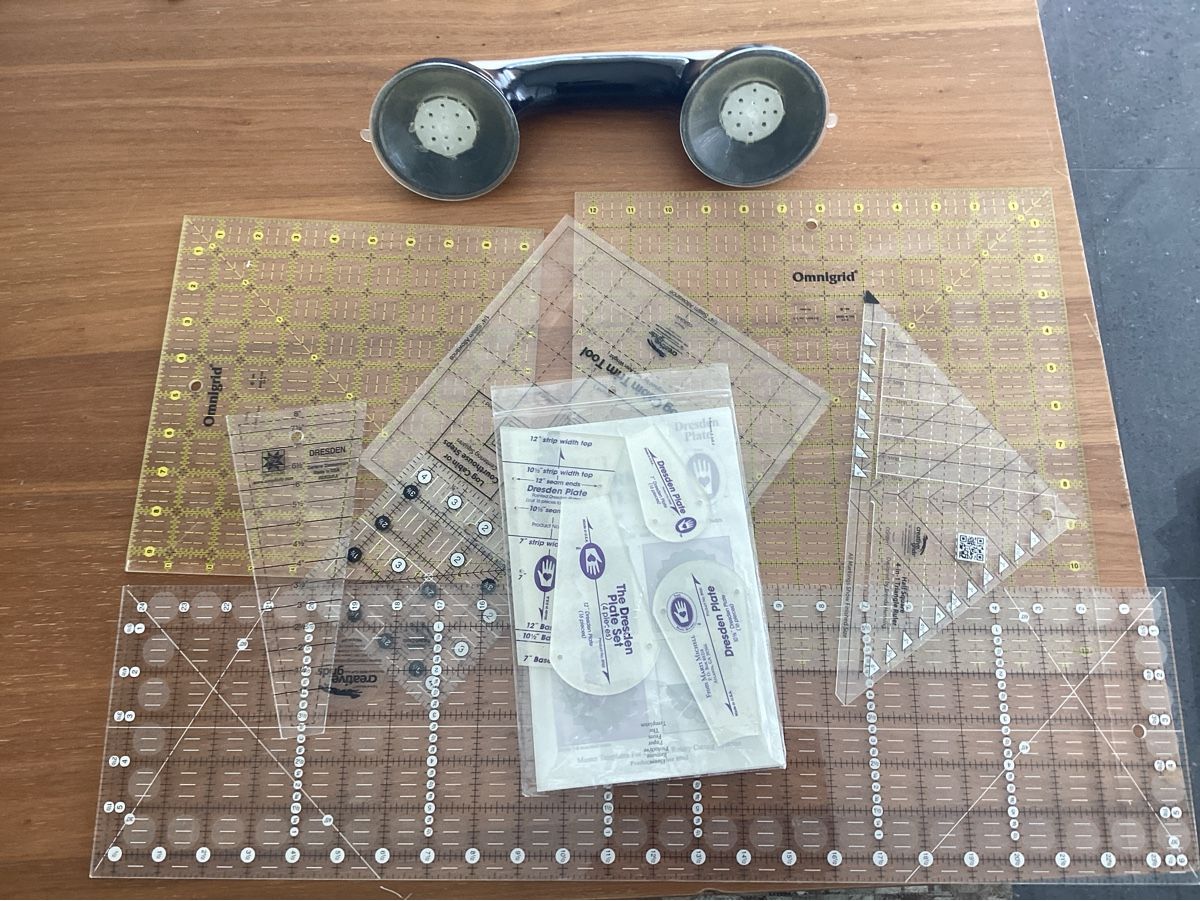Kit bricolage: Nähen Schneideplatten und Haltegriffe – Usato da Rudolfstetten venduto da Gwyneth2