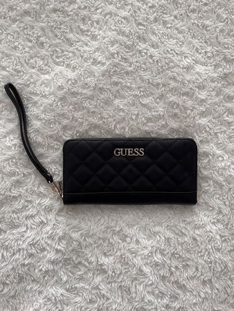 Portefeuille Guess noir élégant