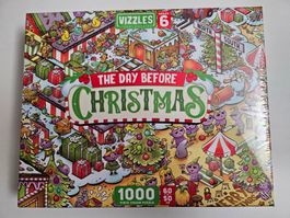 Vizzles Puzzle 1000 Teile The Day Before Christmas